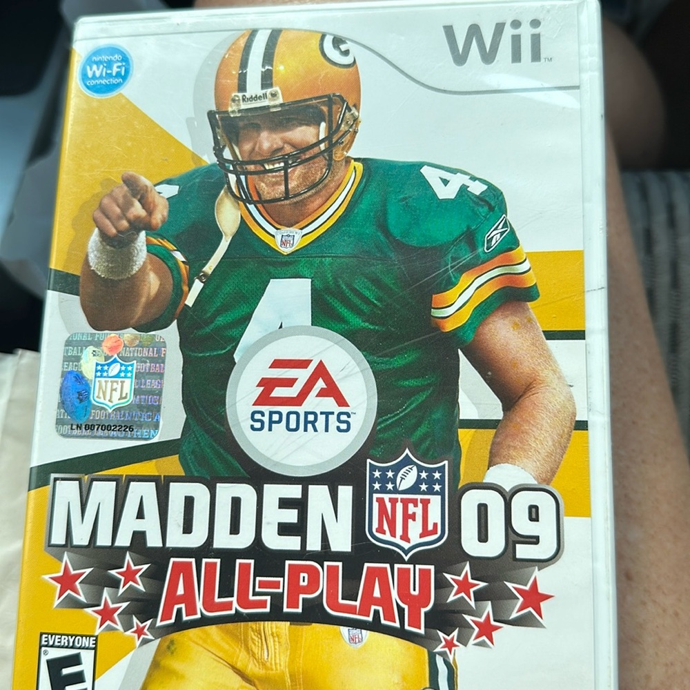 Wii madden 09 All-Play great condition